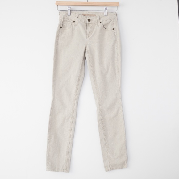 VINCE Crop Skinny Ankle Stretch Khaki Jeans Pants - Picture 1 of 16